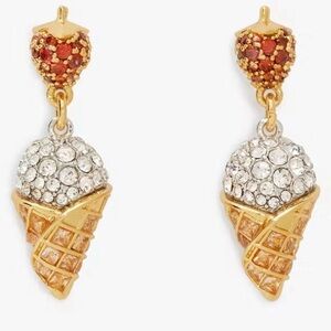 SALE! NEW Kate Spade Ice Cream Cone Earrings